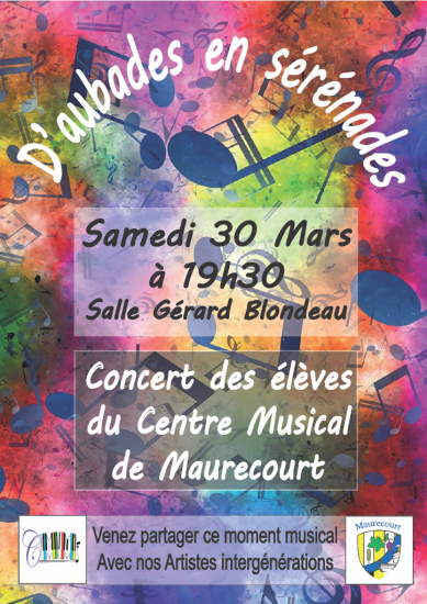 Concert des élèves du Cercle Musical de Maurecourt