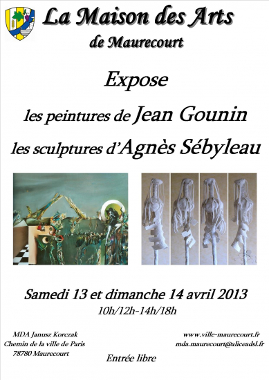Exposition Agnès Sébyleau et Jean Gounin