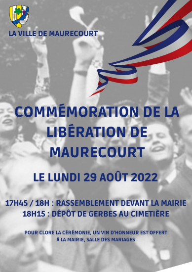 commémoration de la libération de Maurecourt 2022